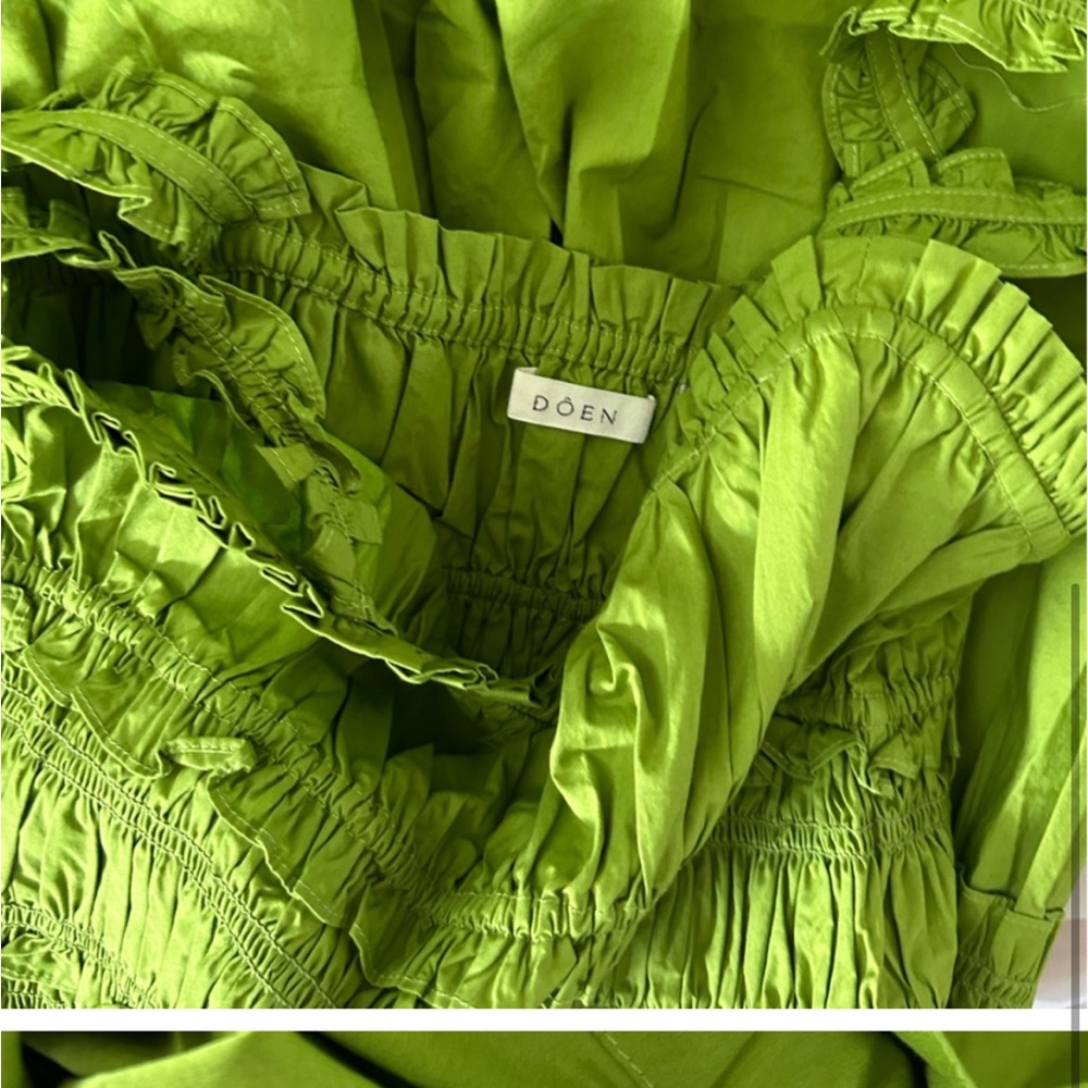 Doen Lime Green Marianne Maxi Dress - Picture 6 of 6